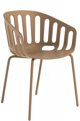 Basket πολυθρόνα πλαστική μοντέρνα iii