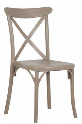 Capri καρέκλα πλαστική μοντέρνα