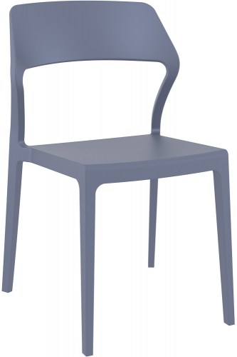 Snow καρέκλα πλαστική μοντέρνα