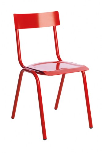 Schhol metal καρέκλα μεταλλική εξωτερικού χώρου